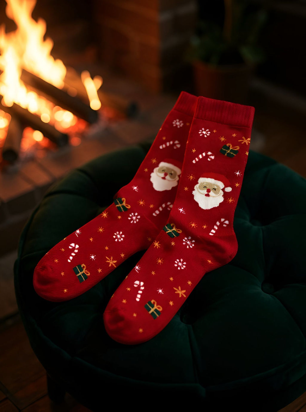2 Çift Yılbaşı Özel Premium Çorap